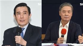 王光慈母親控訴，馬英九和金溥聰利用媒體，每天把她女兒往死裡打。（組合圖／圖左資料照、圖右翻攝畫面）