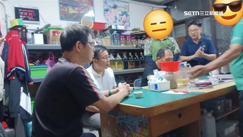 名間鄉長陳翰立當晚就帶著情緒失控的清潔隊員登門賠不是