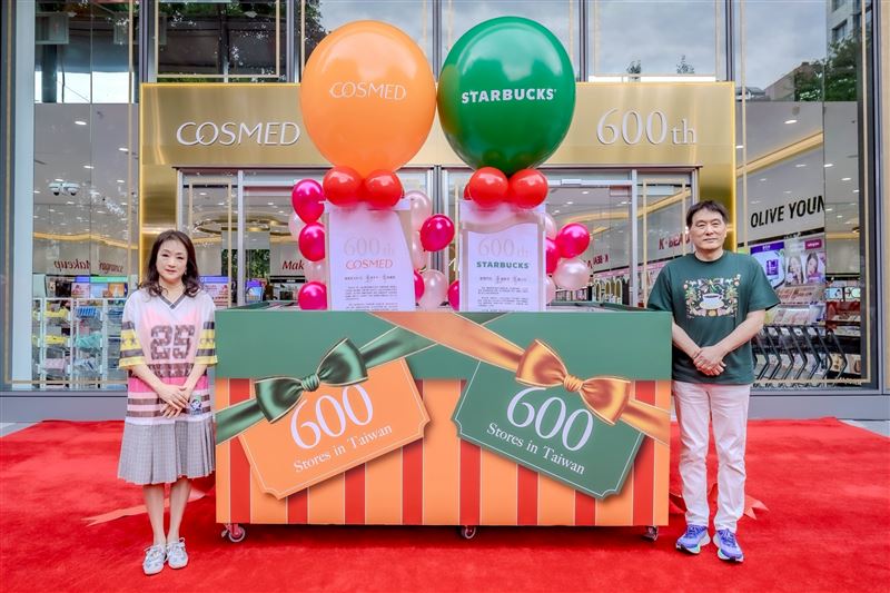 康是美、星巴克共迎雙600，「愿秀門市」生活新體驗。（圖／業者提供）