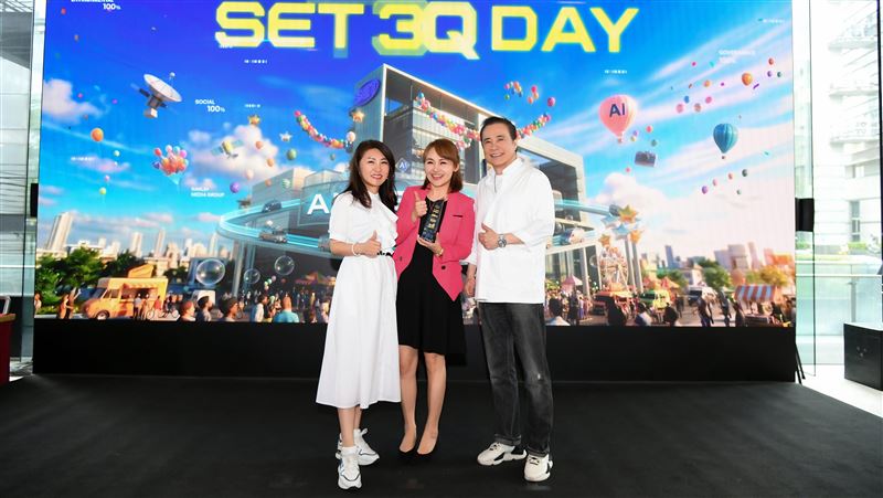 三立集團今（29）日舉辦企業日活動「SET 3Q DAY」。（圖／三立提供）