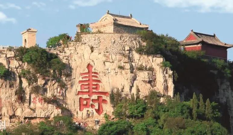 山東青州的雲門山。（圖／翻攝自百度百科）