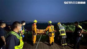 望高寮,夜景,墜坡,女子,台中,受困,哭聲（圖／翻攝畫面）