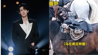 大咖男星拍攝出意外　被馬摔落失控畫面曝