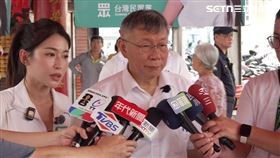 柯文哲說，自己生氣是因為蔡壁如說他人放話，自己卻上節目放話，選彰化縣長也不和黨中央談，現在不選要黨中央處理，「這個氣都氣死掉啊！」（圖／翻攝畫面）