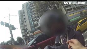北市陳男吸食安非他命後騎車逆向行駛遭逮。（圖／翻攝畫面）