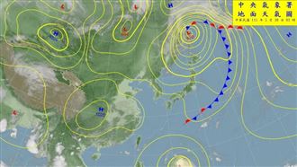 鄭明典曬1圖「梅雨鋒面東移」：雨型變了