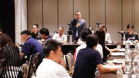 大專院校體育總會30日召開第十一屆第二次理、監事會議，由會長邱炳坤主持。（圖／大專體總提供） 