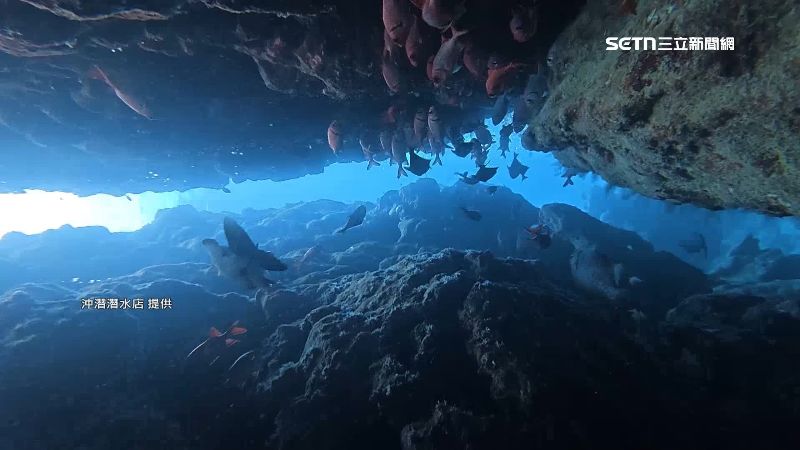石垣島海水能見度經常維持在20到40公尺以上，海底下五顏六色的珊瑚與魚群盡收眼底