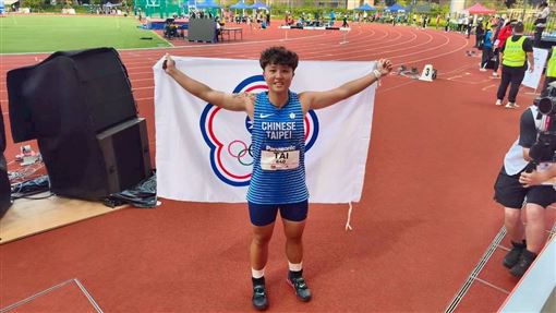 U20田徑亞錦賽捷報　戴佑芩女子標槍摘金