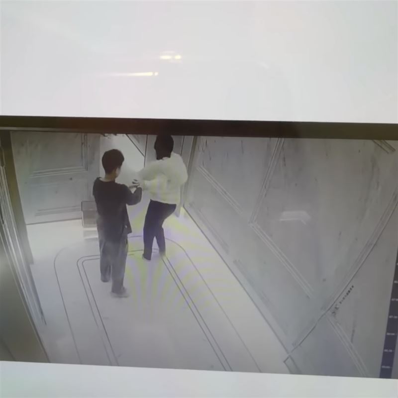 阿順公開監視器畫面。(圖/翻攝自Threads)