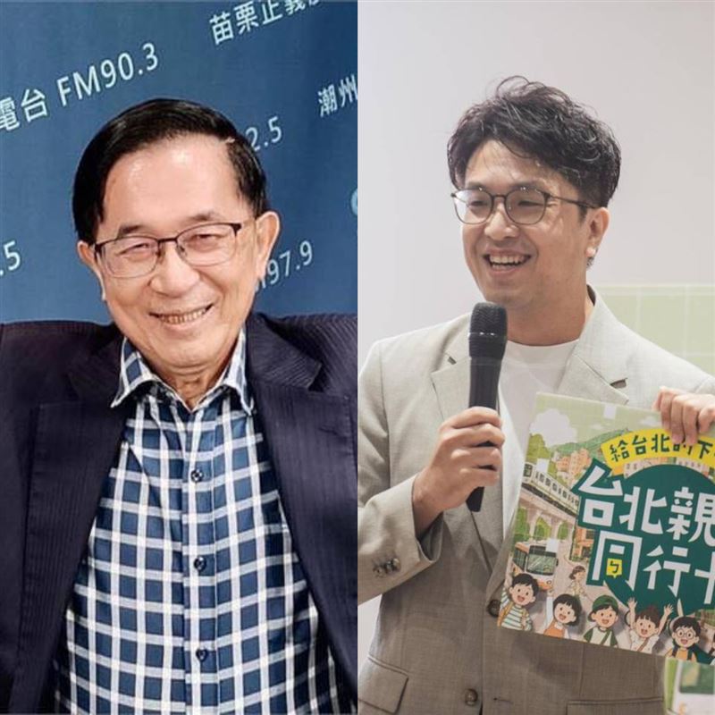 陳水扁看好沈伯洋逆轉勝，稱秦慧珠嗆賭100萬輸定了。（合成圖／翻攝自陳水扁新勇哥物語、台北 沈伯洋臉書）