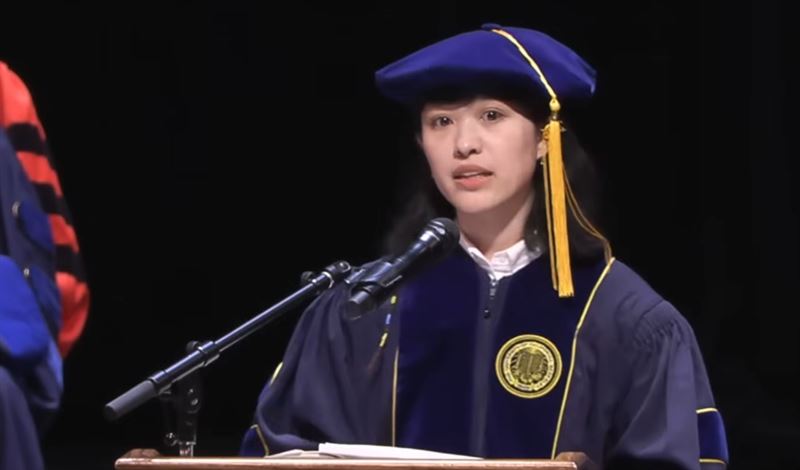 鄧立潔原本就讀於台灣大學國際企業學系,受星戰影響跨領域研修機械工程。(圖/翻攝自YouTube@MeganTeng_berkeley)