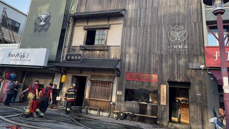 台南鬧區餐廳火警冒煙 及時疏散未釀傷亡