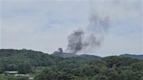 南韓大田市今上午發生重大爆炸事故。（翻攝自YTN）