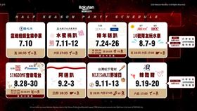 樂天桃猿2026年下半季主題日（圖／樂天桃猿提供） 
