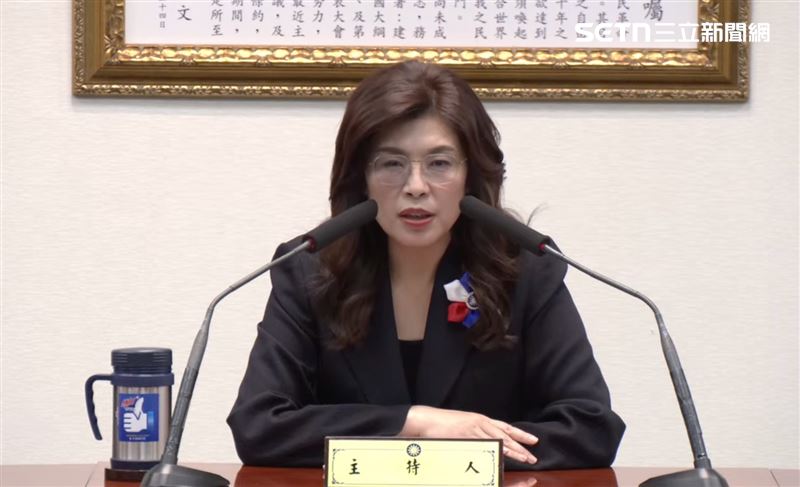 鄭麗文訪美行前記者會（圖／翻攝畫面）