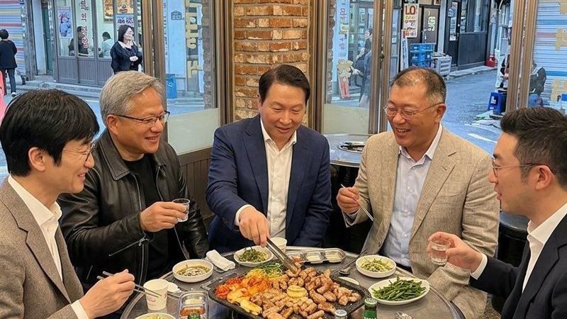 黃仁勳GTC結束立飛首爾!傳密約韓2大巨頭