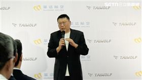 華信航空董事長陳大鈞。（圖／記者李育道攝影）