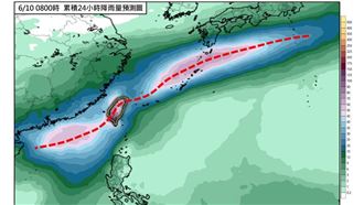這天起全台有雨連炸11天　2下最大地區曝