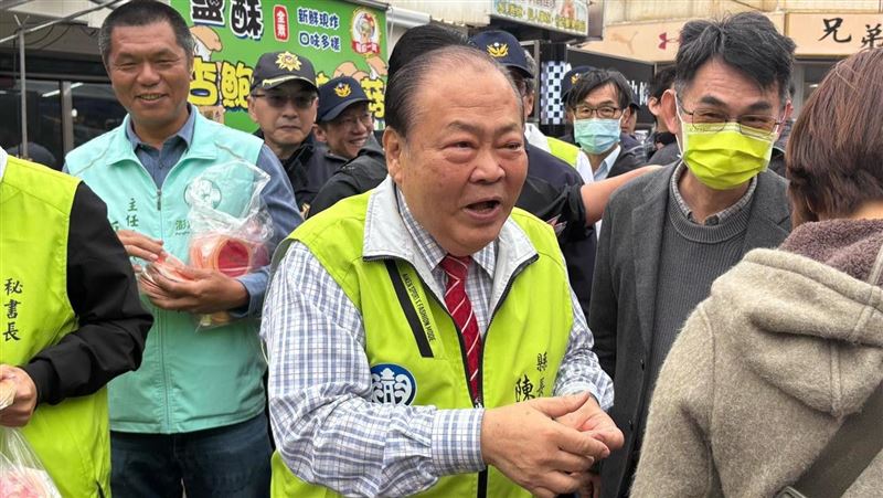 陳光復細菌感染引起發燒 成治療艱難考驗
