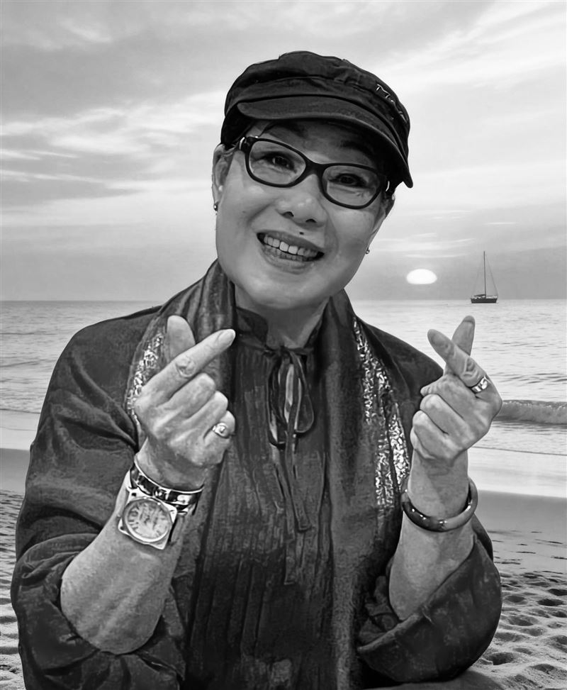 鄭琇月逝世。(圖/翻攝自楊貴媚臉書)