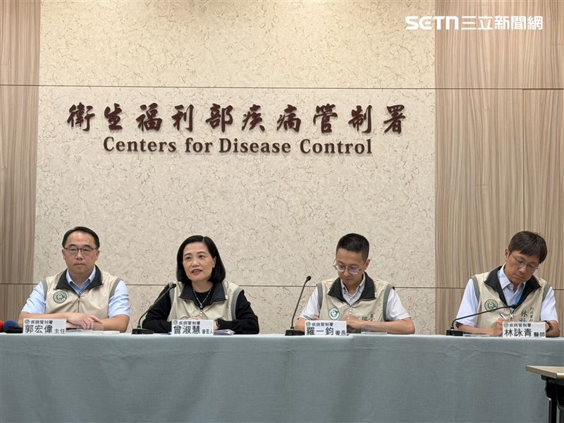 疾管署副署長曾淑慧說明疫情。(圖/記者蔣季容攝影)