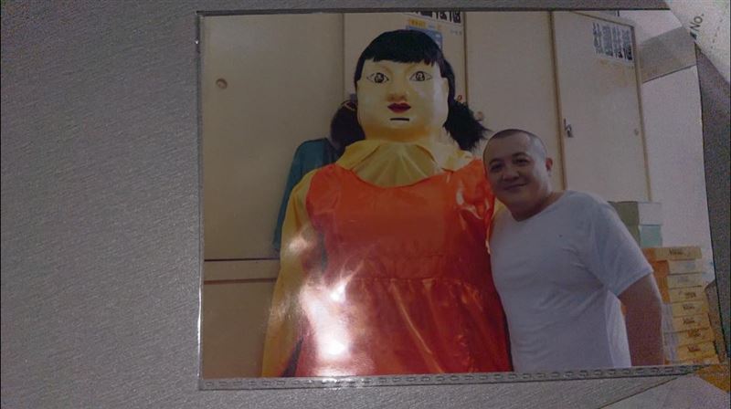 高盟傑兒子之前探監分享爸爸的近照。臉書