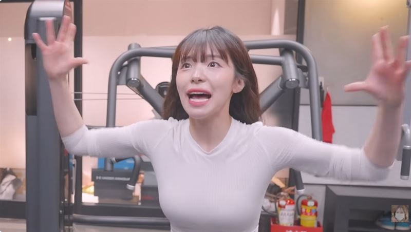李多慧透露自己最近開始認真規劃健身課程。(圖/翻攝自YouTube@이다혜 李多慧)