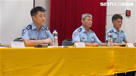 空軍司令部於同日下午3時30分召開記者會，說明T-34初級教練機墜毀關鍵21分鐘。（圖／記者洪正達攝影）