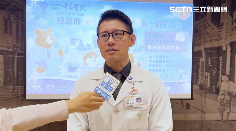 奇美醫院品質管理部部長杜漢祥指出,這套系統先前已應用於感染者照護,如今更擴大至心臟衰竭、腦中風、心肌梗塞及重大外傷等需要長期追蹤的科別。(圖/奇美醫院提供)