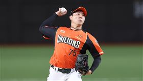 統一獅先發投手郭俊麟繳出5局失1分好投。（圖／統一獅提供） 
