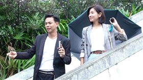 孫綻（左）與米可白宣布分手。（圖／台視提供）