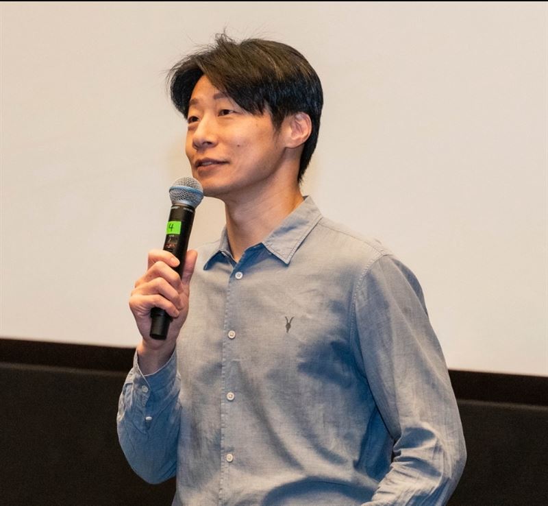 林昶佐曬出一張人在芬蘭的最新近照。(圖/翻攝自臉書)