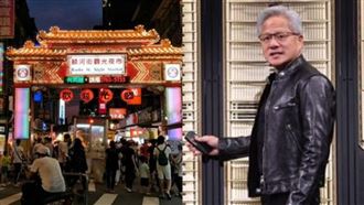輝達PO饒河夜市「黃仁勳衝現場」！粉絲嗨