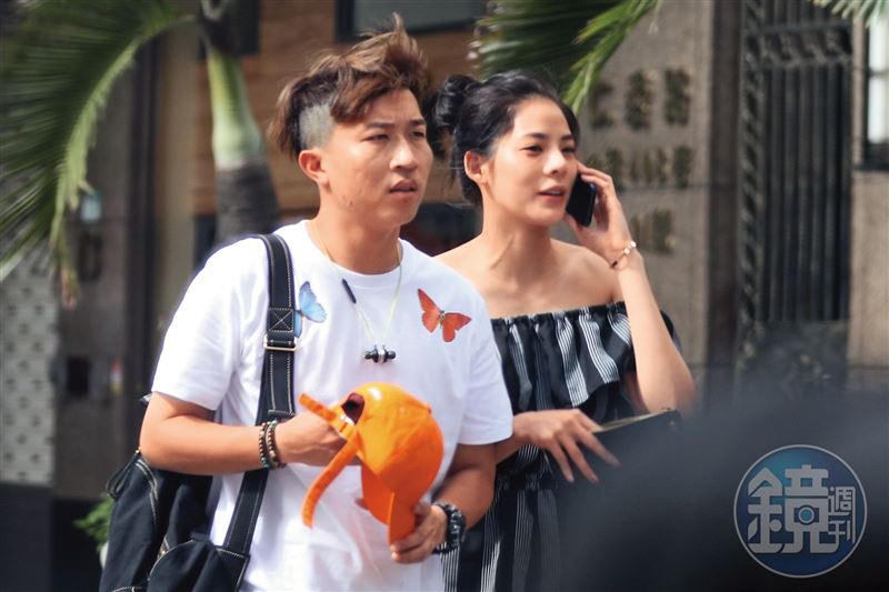 張立東（左）的緋聞超豐富，左為洪文安。（圖／鏡週刊）