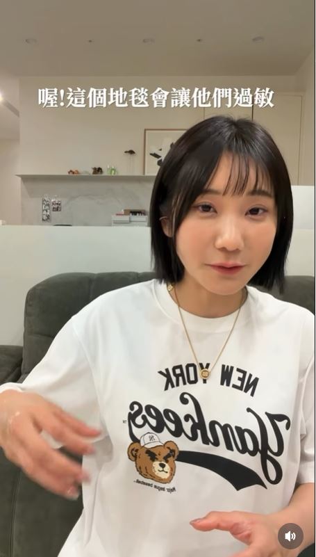 愛莉莎莎2日再度拍片回應,影片標題寫下「瑜珈事件part2、凱撒之亂澄清」。(圖/翻攝自IG @goodalicia)