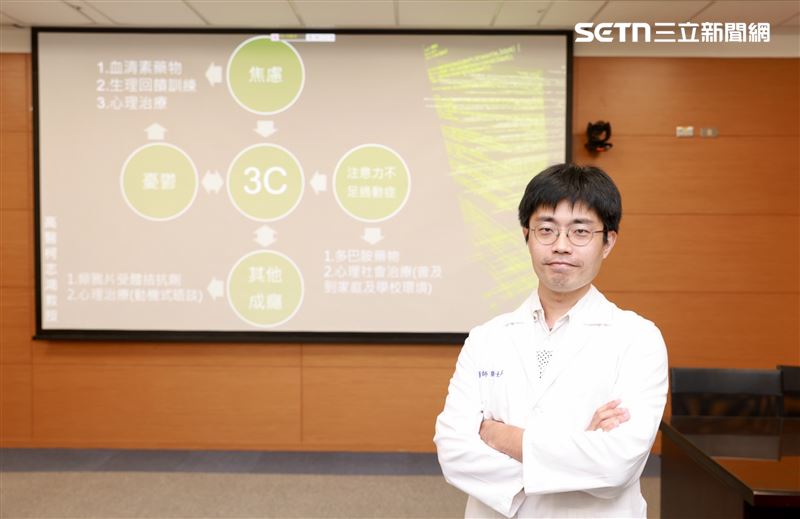孩子手機不離身？醫曝「4大量表」先自測，小心伴隨憂鬱、過動。（圖／成大醫院提供）