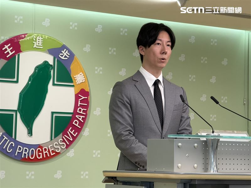民進黨發言人吳崢（圖／記者劉秀敏攝影）
