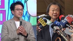 沈伯洋、王世堅（組合圖／圖左翻攝畫面、圖右記者劉秀敏攝影）