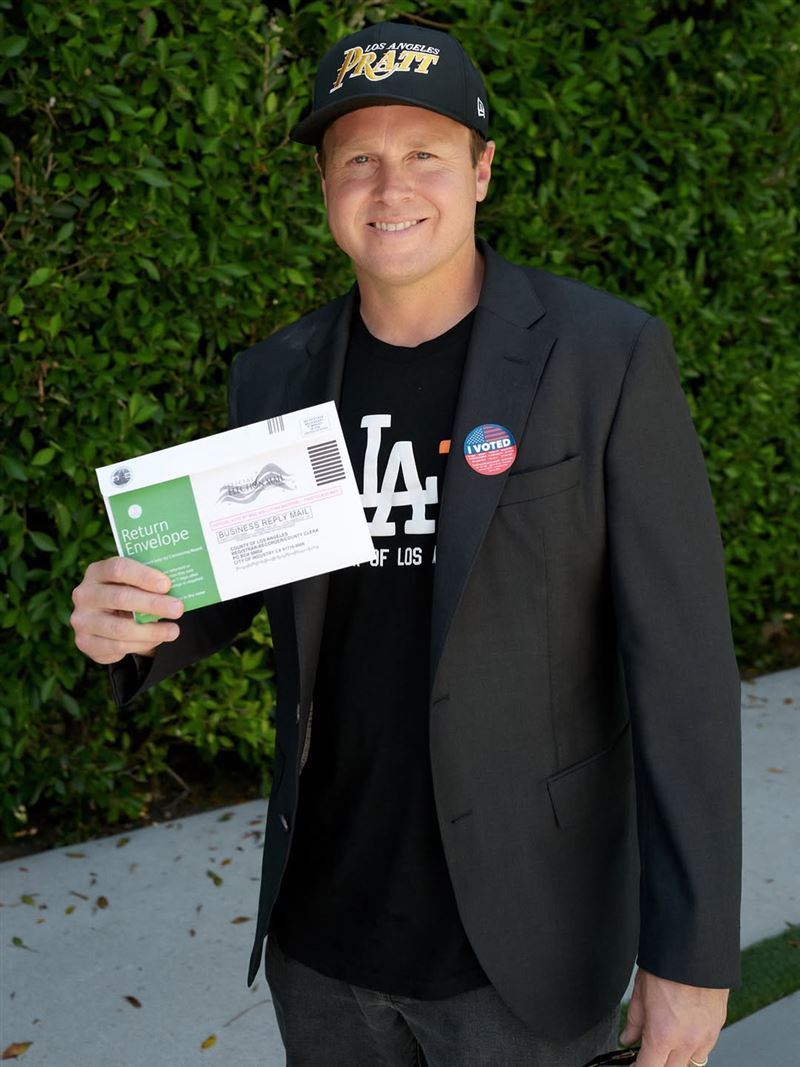 斯賓塞&middot;普拉特（Spencer Pratt）參選美國加州洛杉磯市長，初步開票衝上第二名。（圖／翻攝自IG @spencerpratt）