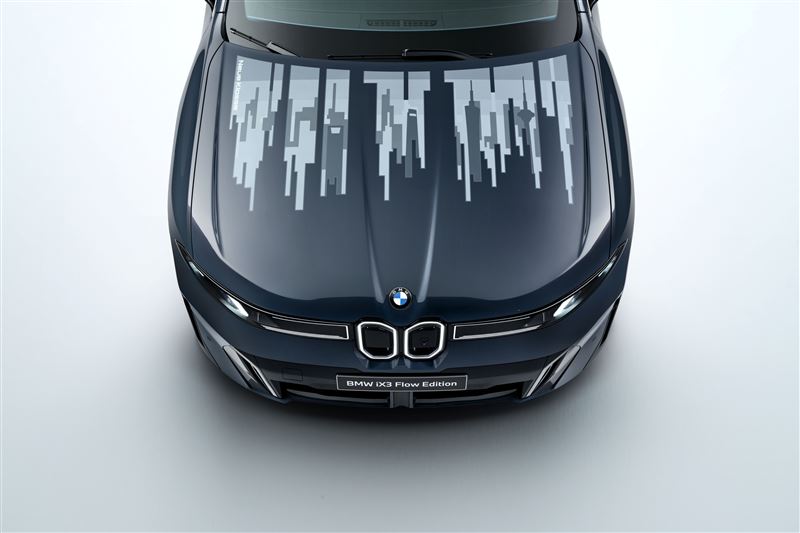 BMW iX3 Flow Edition。（圖／BMW提供）