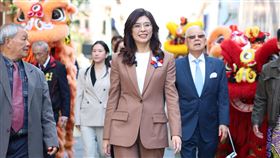 國民黨主席鄭麗文訪美拜訪舊金山華埠僑社（圖／國民黨提供） 