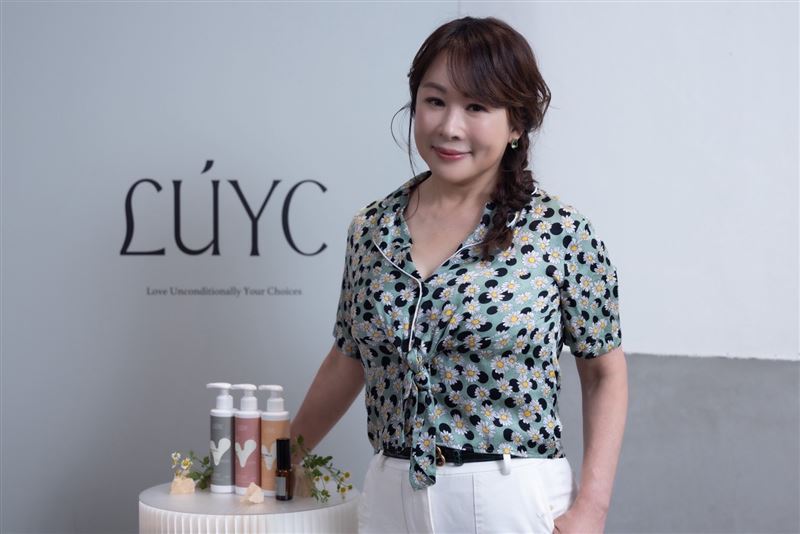 連戰二媳婦路永佳推出精油芳療品牌。（圖／芳療品牌 LUYC提供）