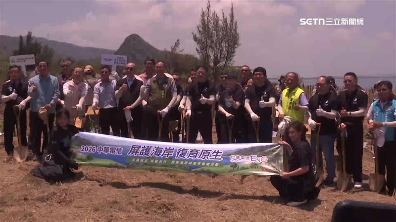 電信業者攜手農業部林業署，推動海岸林復育