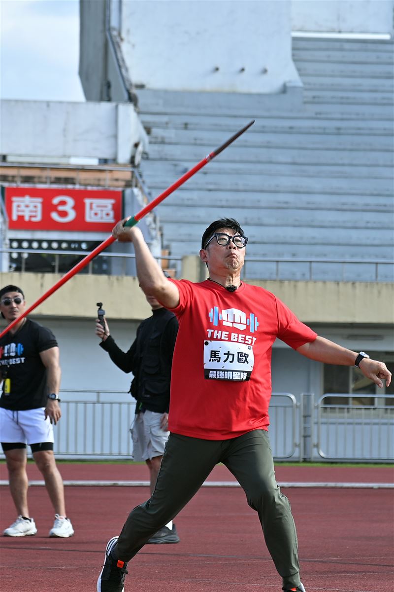 馬力歐標槍成績竟然是0分。（圖／《全城地圖：最強明星隊》提供）