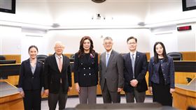 國民黨主席鄭麗文會晤矽谷聖塔克拉拉縣首位華裔議長李洲曉（圖／國民黨提供）