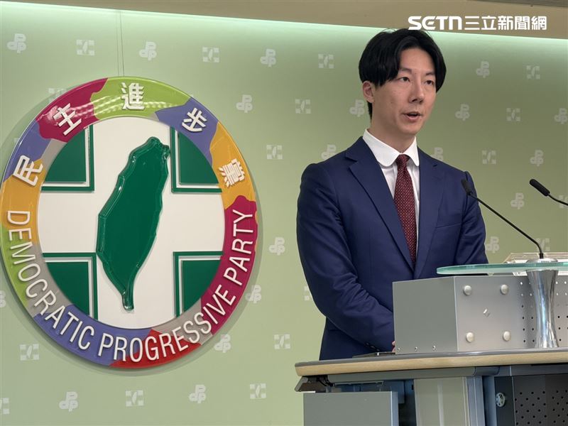 民進黨發言人吳崢（圖／記者劉秀敏攝影）