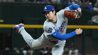 第6次二刀流　大谷6局0失分翔平2安2保送