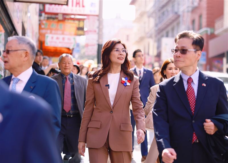 國民黨主席鄭麗文訪問美國。（圖／翻攝自鄭麗文臉書）