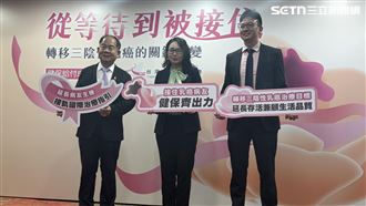 台灣乳房醫學會今日舉辦記者會，過去轉移三陰性乳癌五年存活率僅約一成，所幸台灣團隊2025年於國際乳癌大會發表的資料顯示，台灣病友使用Trop-2 ADC平均無惡化存活期多8成、高達9個月，整體存活期高出國際6個月長達18個月。（圖／記者蔣季容攝影）